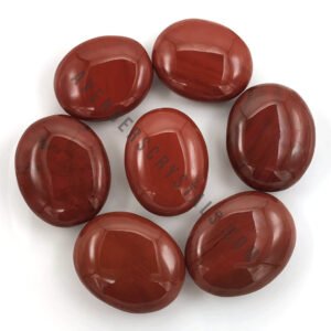 Red Jasper Large Crystal Palm Stones