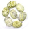 Serpentine Large Crystal Palm Stones