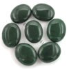 Green Jade Large Crystal Palm Stones