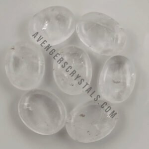 Clear Quartz Large Crystal Palm Stones