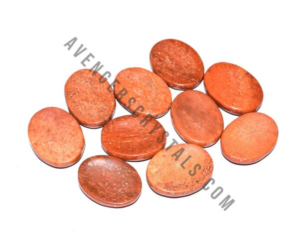 Red Aventurine Crystal Worry StonesRed Aventurine Crystal Worry Stones