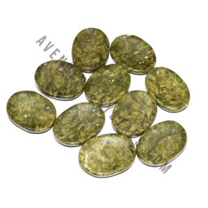 Vesuvianite Crystal Worry Stones