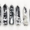 Black Zebra Jasper Gemstone Obelisk Points