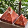 Red Jasper Crystal Pyramid