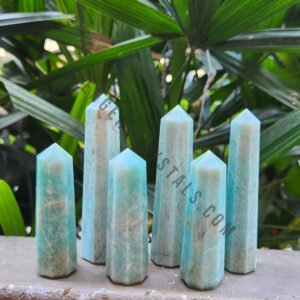Amazonite Crystal Obelisk Points