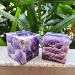 Amethyst Crystal Cube