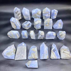 Blue Lace Agate Natural Shape Points