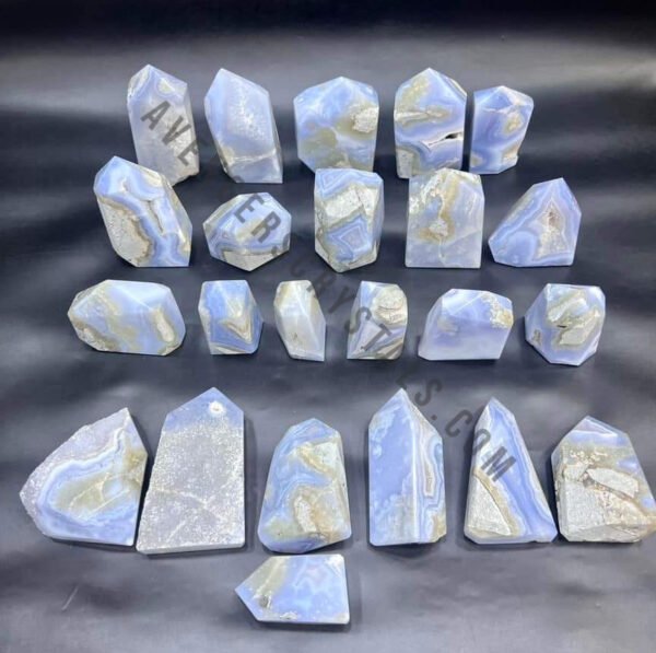 Blue Lace Agate Natural Shape Points