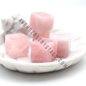 Rose Quartz Small Crystal Cube