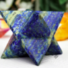 Lapis Lazuli Crystal Merkaba Star