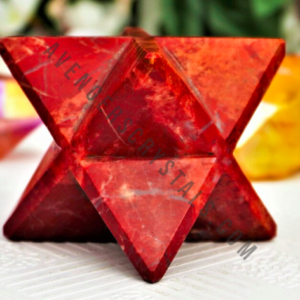 Red Jasper Crystal Merkaba Star