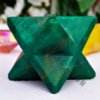 Green Jade Crystal Merkaba Star