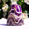 Chevron Amethyst Crystal Free Form