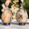 Tourmalinated Quartz Gemstone Yoni Egg