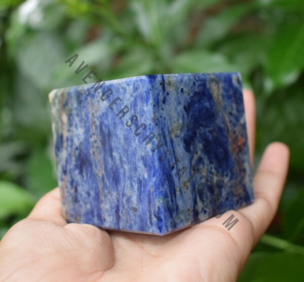 Sodalite Gemstone Cube