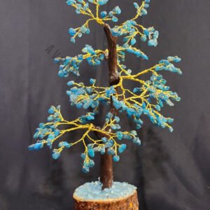 Neon Apatite Crystals Chips Tree