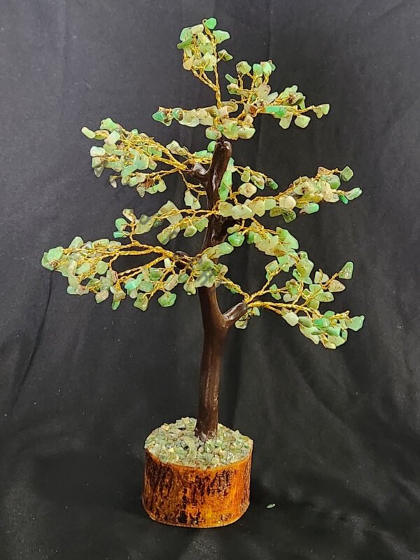 Chrysoprase Crystals Chips Tree