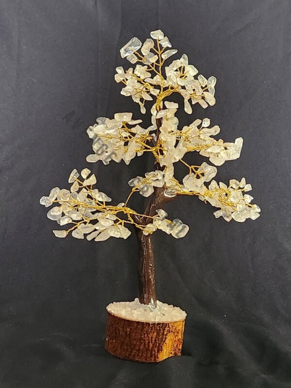 Clear Quartz Crystals Chips Tree