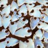Opalite Arrowheads with Crescent Moon