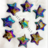 Titanium Aura Quartz Star Shape Arrowheads