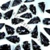 Black Obsidian Arrowheafs