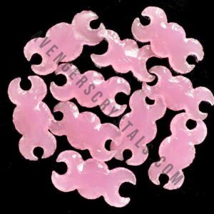 Rose Quartz Fancy design Arrowheads