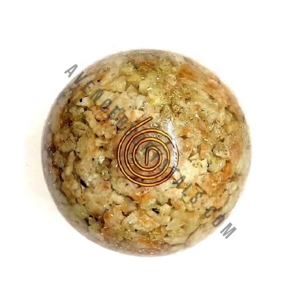 Sunstone Orgonite Energy Ball