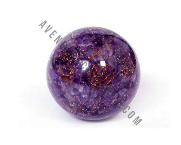 Amethyst Orgone Sphere